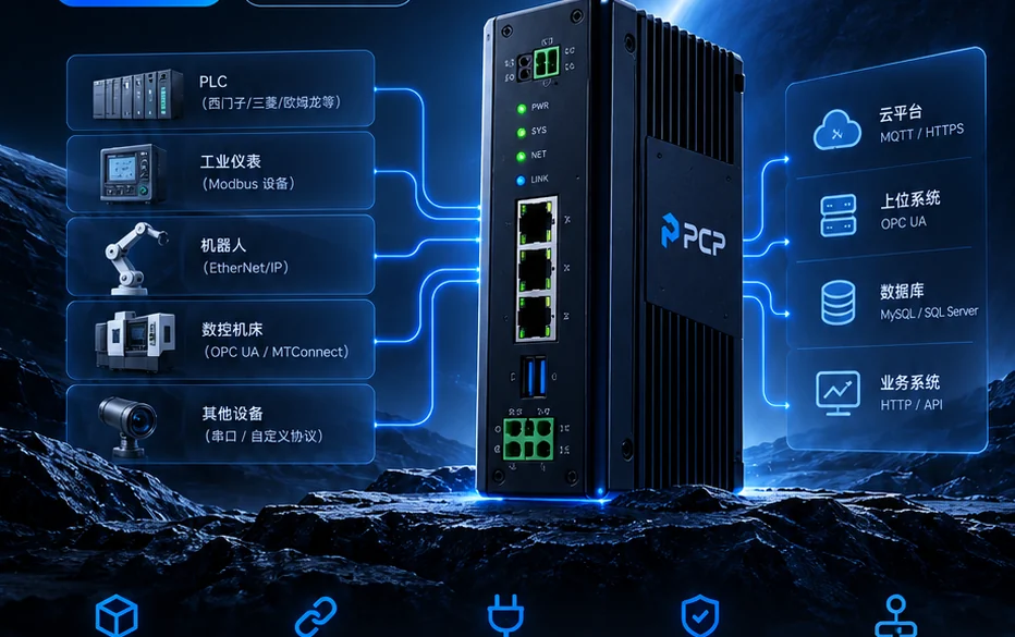 协议转换网关概念渲染图